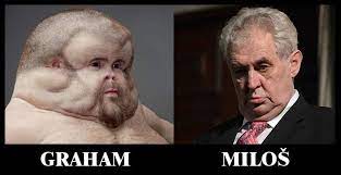 The aeu lorkeimes ^ subscribe log in europe trump's immigration remarks outrage many, but others quietly gree the czech president, milos zeman, center, in parliament in prague on wednesday. Graham Meets Milos Zeman Graham Know Your Meme