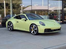 Image result for Green Yellow 2025 Porsche