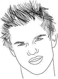 Taylor Lautner : How To Draw Taylor Lautner Pictures (Taylor From Twilight)  Step By Step Drawing Tutorial - Page 4 Of 4 - How To Draw Step By Step  Drawing Tutorials