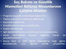 sac bakimi ve guzellik hizmetleri bolumu ppt indir