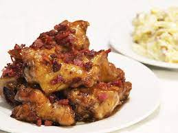 Bacon And Maple Chicken Nibbles Bacon Recipes Maple Chicken Recipes