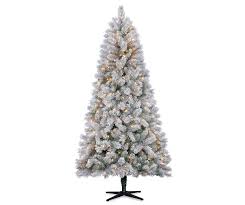 7 Flocked Pre Lit Christmas Tree With Clear Lights Big Lots White Flocked Christmas Tree Pre Lit Christmas Tree Flocked Christmas Trees