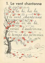 Poesie L Automne Au Coin Du Bois Joue De L Harmonica Bouquet Dore P2 Apprentissage De La Langue Francaise Vocabulaire Francais Methode De Lecture