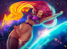 Starfire - Futa by Darkra - Hentai Foundry