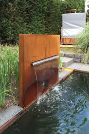 Wasserwand Corten Wasserwand Garten Wasser Im Garten Wasserwand