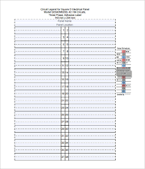 Electric admin panel dashboard angular template electrical. Panel Schedule Template Excel Printable Schedule Template