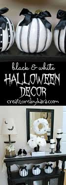 Black And White Halloween Decor Pin On Halloween