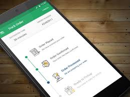 Food Delivery App Track Order Freebie App Interface Design Delivery App Web App Design