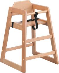 Solid timber chairs offer comfort with functional features perfect for. Kids Commercial Wood Restaurant Style High Chair With Natural Finish