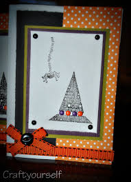 Halloween cards ideas for teachers. Handmade Halloween Card Craft
