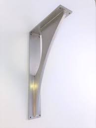 Stainless Steel Countertop Brackets Large Shelf Brackets Etsy Countertop Support Brackets Steel Shelf Brackets Countertop Brackets