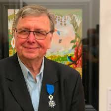 Nantes : le peintre Alain Thomas nommé chevalier dans l'Ordre National du  Mérite