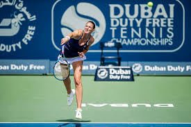 Pliskova fired 14 aces and 32 winners in the victory. Karolina Pliskova Battles Through To Third Round Of Dubai Duty Free Tennis Championships Dubai Duty Free Tennis Championships