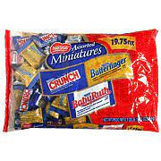 Nestle Crunch Butterfinger Baby Ruth Assorted Miniatures Candy Shop Snacks Candy At H E B