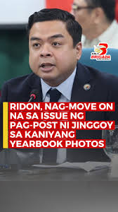 Congressman Ridon at Senador Jinggoy, nag-move