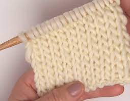 Repeat this across the entire row and do it for each row. Double Stockinette Stitch Knitting Pattern Studio Knit