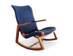 amador rocking chair solid manila teak modern nicaragua