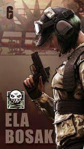 Rainbow Six Siege Ela Bosak Rainbowsix Sixsiege R6 Ela Wallpaper Fanart Oyun Duvar Kagitlari