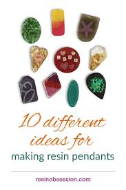 Resin Pendant Inspiration Ideas Even If You Have No Experience Resin Obsession Resin Pendant Resin Jewelry Making Resin Jewelry Diy