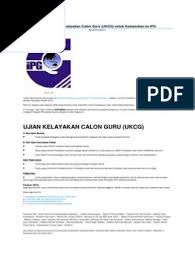 Sesi ujian kecergasan fizikal (ukf) semua calon mesti menjalani ujian kecergasan fizikal. Panduan Ujian Kelayakan Calon Guru