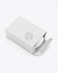 Download Matte Carton Box With Soap Mockup High Angle View In Box Mockups On Yellow Images Object Mockups