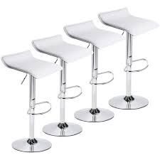 adjustable swivel barstools, pu leather