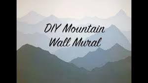 Maybe you would like to learn more about one of these? How To Paint A Mountain Mural On Your Bedroom Or Nursery Wall Diy Timelapse Speed Painting Youtube