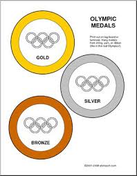 Your little olympian can decorate these medals and host his very own awards ceremony! Award Olympic Medals Abcteach