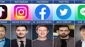 List Founder of Social Media Companies ...