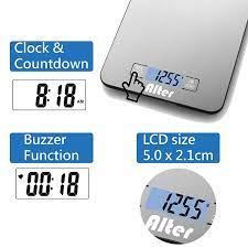 Check spelling or type a new query. Buy Large Kitchen Scale Multi Function Food Scale 30 Lb 15 Kg Silver Stainless Steel Platform Batteries Included Online In Indonesia B07fq6cp32
