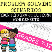 Worksheet will open in a new window. Problem Solving Scenarios For Speech Therapy Worksheets Tpt