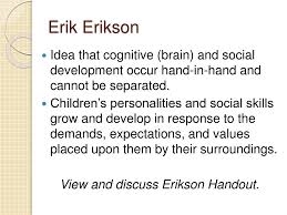 Handout Erikson Essay Example
