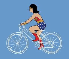 I Wonder If The Chain Grease Leaves Invisible Stains On Her Boots Bicycle Amusing Bike Art