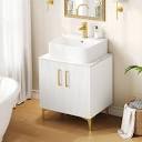 Amazon.com: DWVO Bathroom Vanity 24 Inch with Counter Top Sink ...
