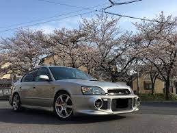 what a warm and good weather cherry blossoms are in full bloom tommykaira legacyb4 トミーカイラ レガシィb4 subie nofilter cherry blossom warm best