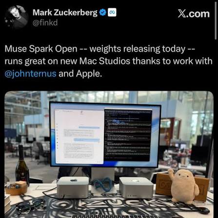 BREAKING 🔥: Meta just released Muse Spark Open, an open weight version of Muse  Spark 1.2! It is teased to be the best open model from US and users will be  able