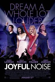 In honor of her person of the year award at last night's 61st annual grammys. Film Review Joyful Noise