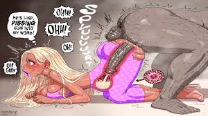 Blonde Brittenys First BBC | Hentai.yoga