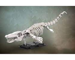 The lego ideas dinosaur fossils (21320) comes out next week and it looks like there's a neat little promotional item that the lego ideas dinosaur fossils set is a lego ideas project from fan de. Lego Moc Mosasaur Skeleton Lego Dinosaur Fossils By Laurensposthuma Rebrickable Build With Lego