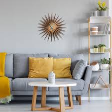 The multidisciplinary nature of the style gave rise to. Metal Art Studio Atomic Era Clock Walnut Bronze Blue By Adam Schwoeppe Mid Century Modern Clock On Brushed Walnut Polymetal As0794bl