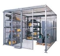 20 x 10 x 8 ft Wire Mesh Storage Security Cage with Roof - WH1