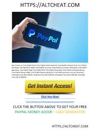 Or you can use your android phone by installing the paypal complete the human verification process. Paypal Money Generater Cash Adder By Free Paypal Money Generator Issuu