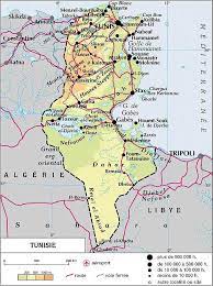 Carte routière de l'algérie et la tunisie éditée par michelin. Cartes D Afrique Francophone Carte Du Maghreb Niger Togo Tchad Cameroun Algerie Maroc Tunisie Mauritanie