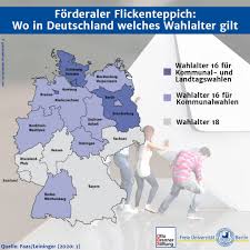 Deutschland ist eine parlamentarische demokratie , das heißt, die deutschen wählen abgeordnete in parlamente und die parlamente stimmen dann über die gesetze und die politik ab. Otto Brenner Stiftung Die Abbildung Zeigt Wo In Deutschland Welches Wahlalter Fur Welche Wahlen Gilt Die Brandenburger Innen Durfen Beispielsweise Bei Landtags Und Kommunalwahlen Bereits Ab 16 Jahren Wahlen Die Jungen Menschen
