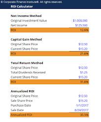 This is not very comfortable however. Return On Investment Calculator Download Free Excel Template