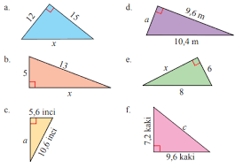 Jawaban uji kompetensi 1 matematika kelas 8 semester 1 esai. Jawaban Ayo Kita Berlatih 6 1 Bab 6 Mtk Halaman 11 Kelas 8 Teorema Pythagoras Bas Bahan Ajar