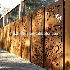 These materials combine wonderfully and create an atmosphere that is both. Solid Steel Fence Corten Steel Bar Fencing Horizontal Steel Fence Design Buy Horizontal Steel Fence Design Solid Steel Fence Corten Steel Bar Fencing Bar Fencing Product On Alibaba Com