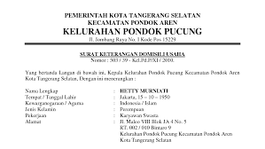 Contoh surat keterangan domisili dari desa. Contoh Surat Domisili Usaha Nusagates