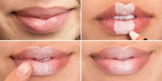 Lightly brush a little of your highlighter right across your cupid's bow, which will help make your lips look larger. How To Make Your Lips Look Bigger 8 Tips For Bigger Lips