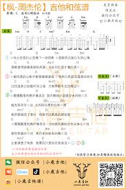 周杰伦《枫吉他谱》-G调-小鹿吉他- 曲谱分享